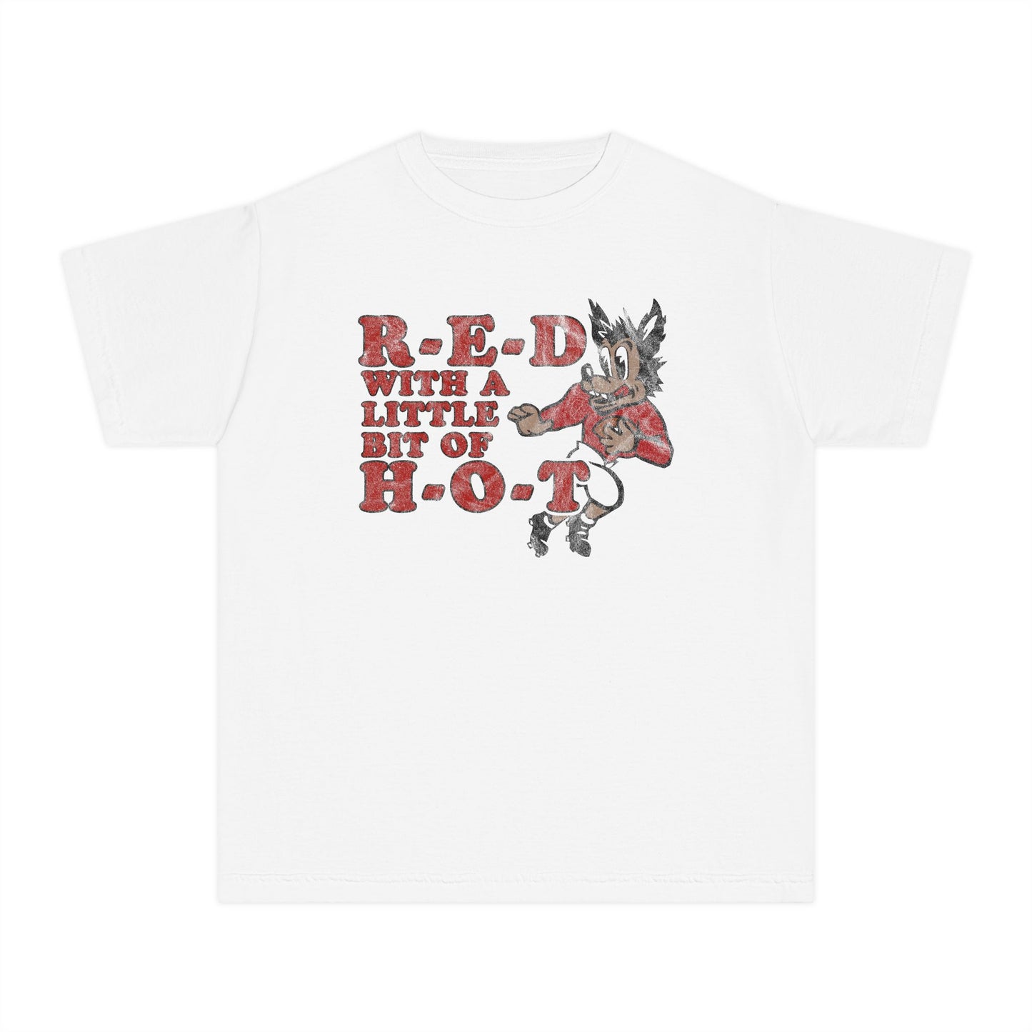 R-E-D H-O-T Youth Comfort Tee