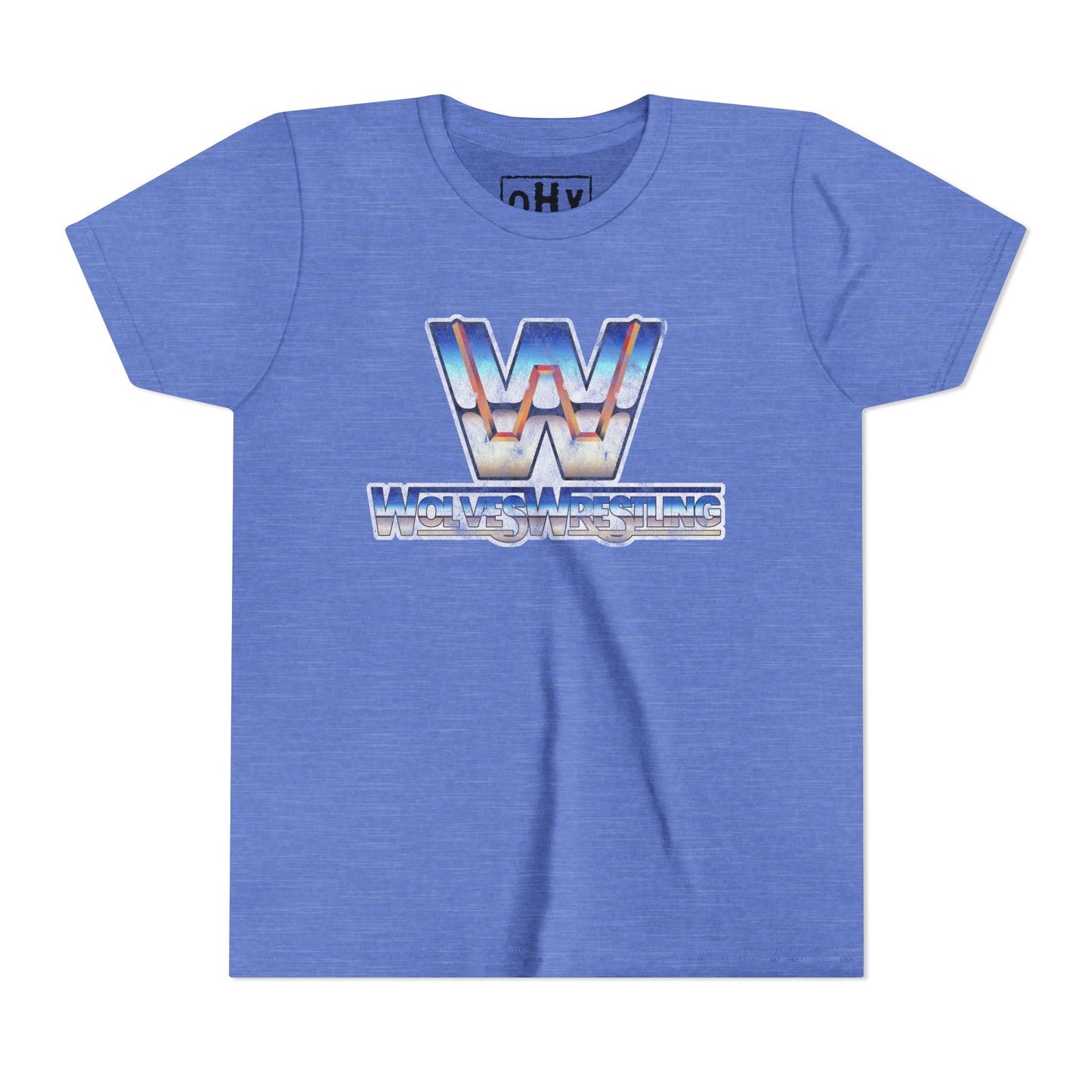 Wolves Wrestling 80s Youth Tee