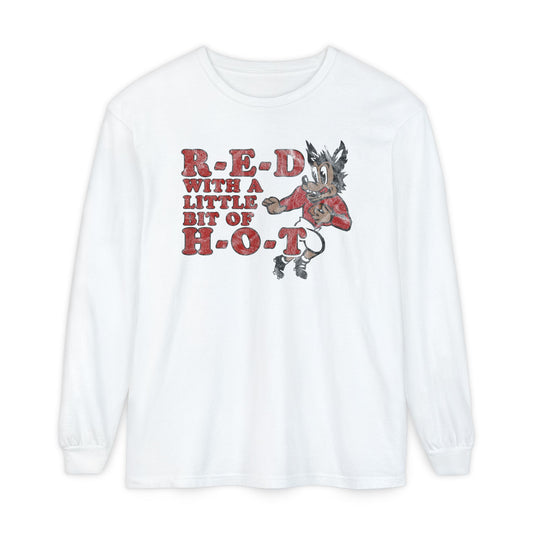 R-E-D H-O-T LS Comfort Shirt