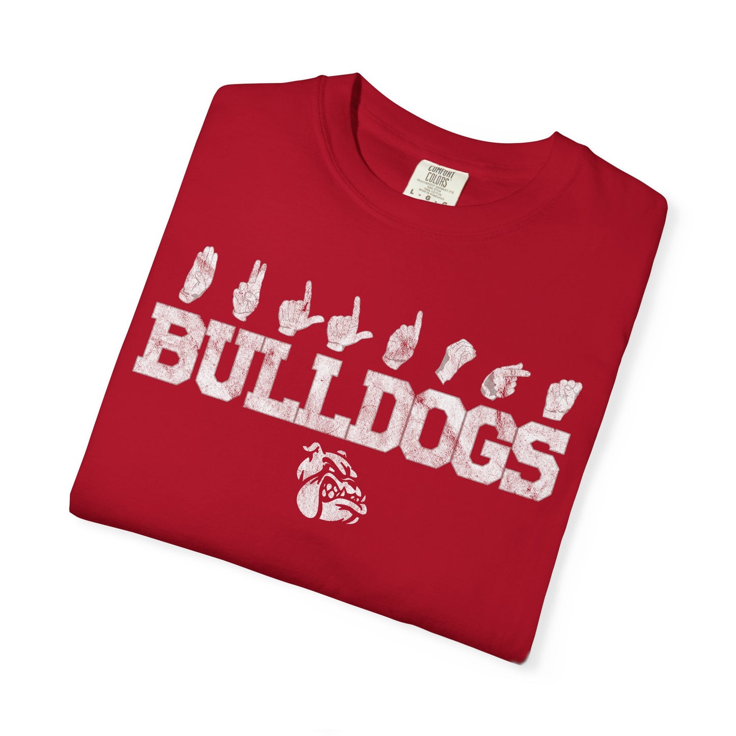 Spirit Fingers Bulldogs Comfort Tee