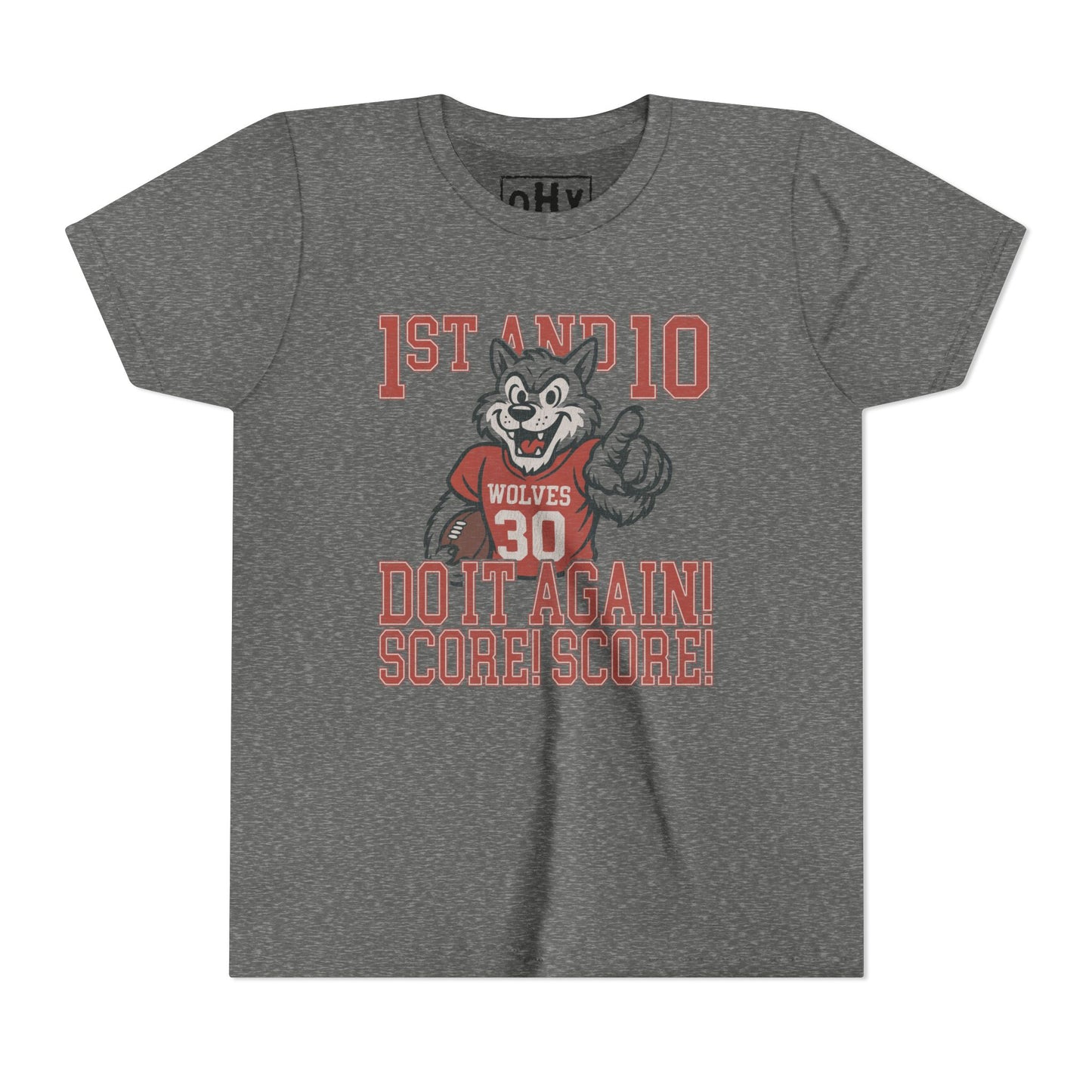 1st and 10 Youth Bella Tee