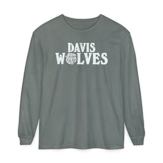 Davis Wolves LS Comfort Tee