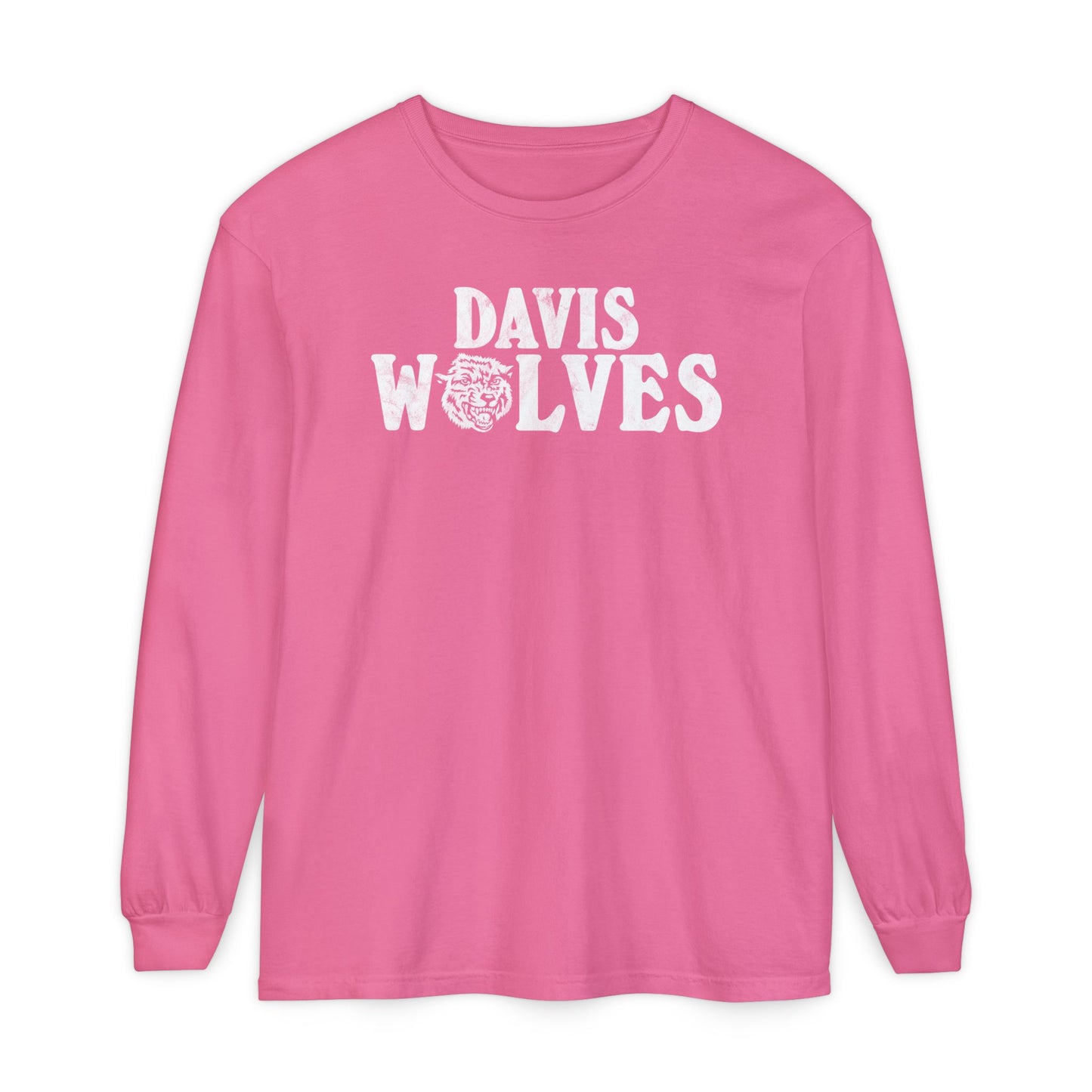 Davis Wolves LS Comfort Tee