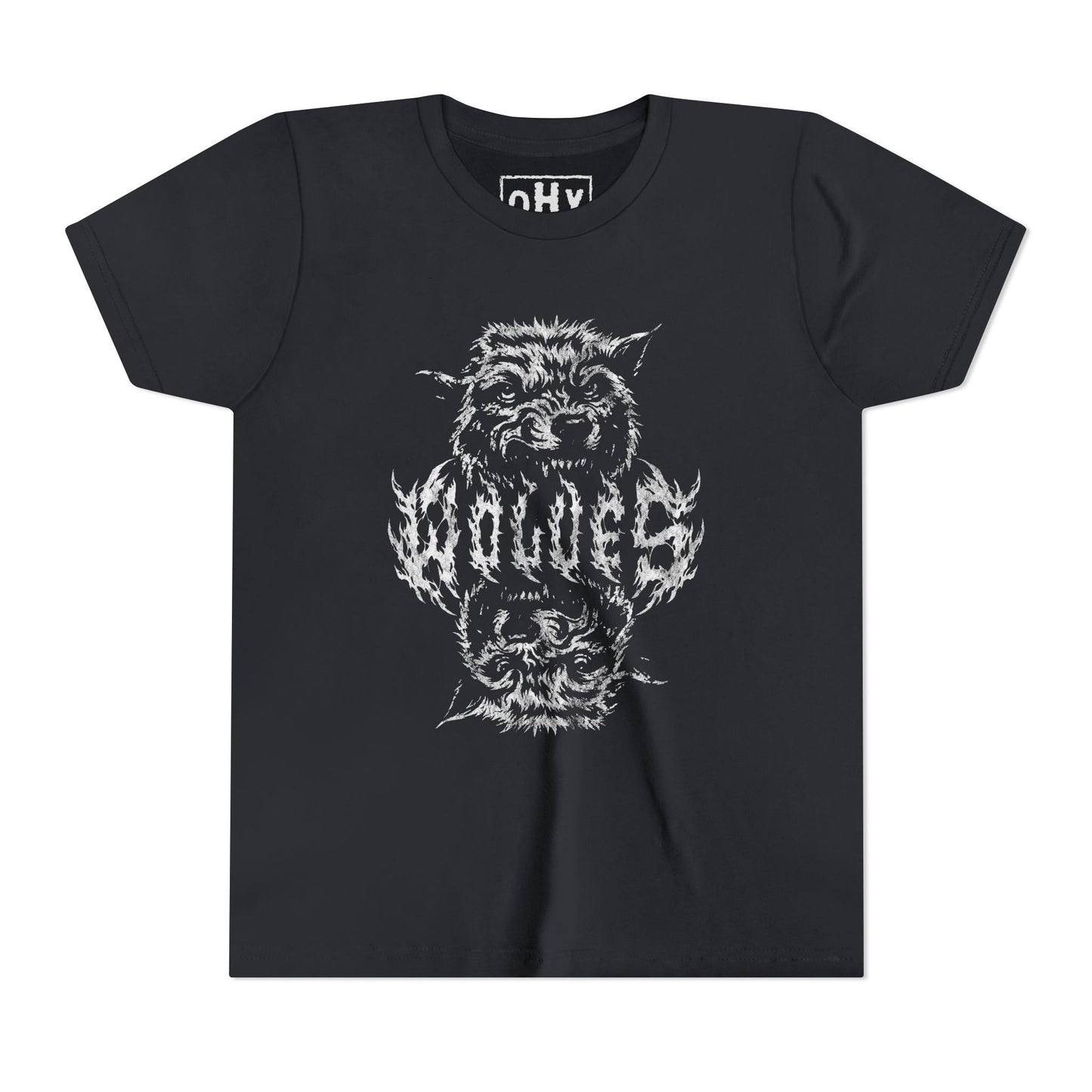 Wolves Metal Youth Tee