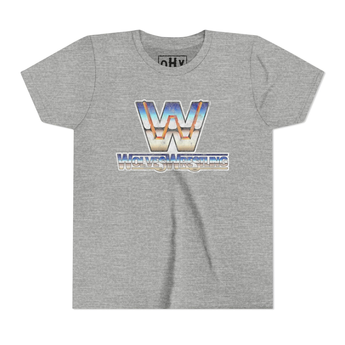Wolves Wrestling 80s Youth Tee