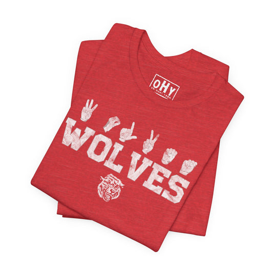Spirit Fingers Wolves Bella Tee