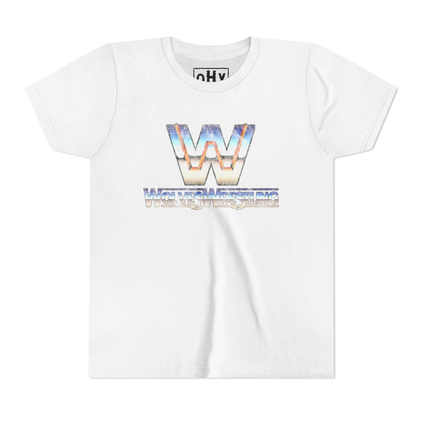 Wolves Wrestling 80s Youth Tee