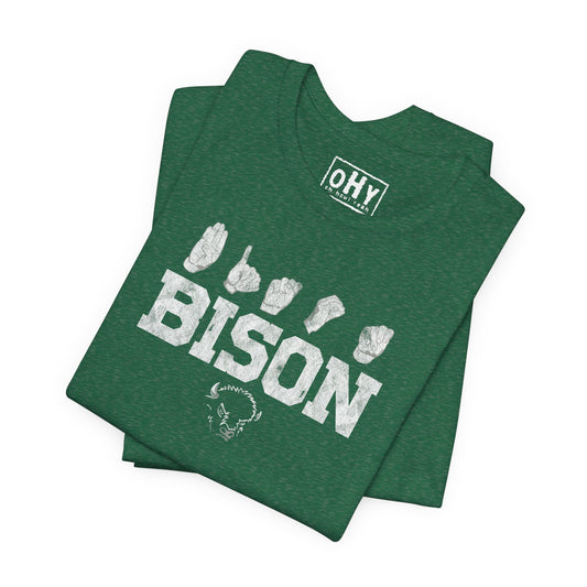Spirit Fingers Bison Bella Tee