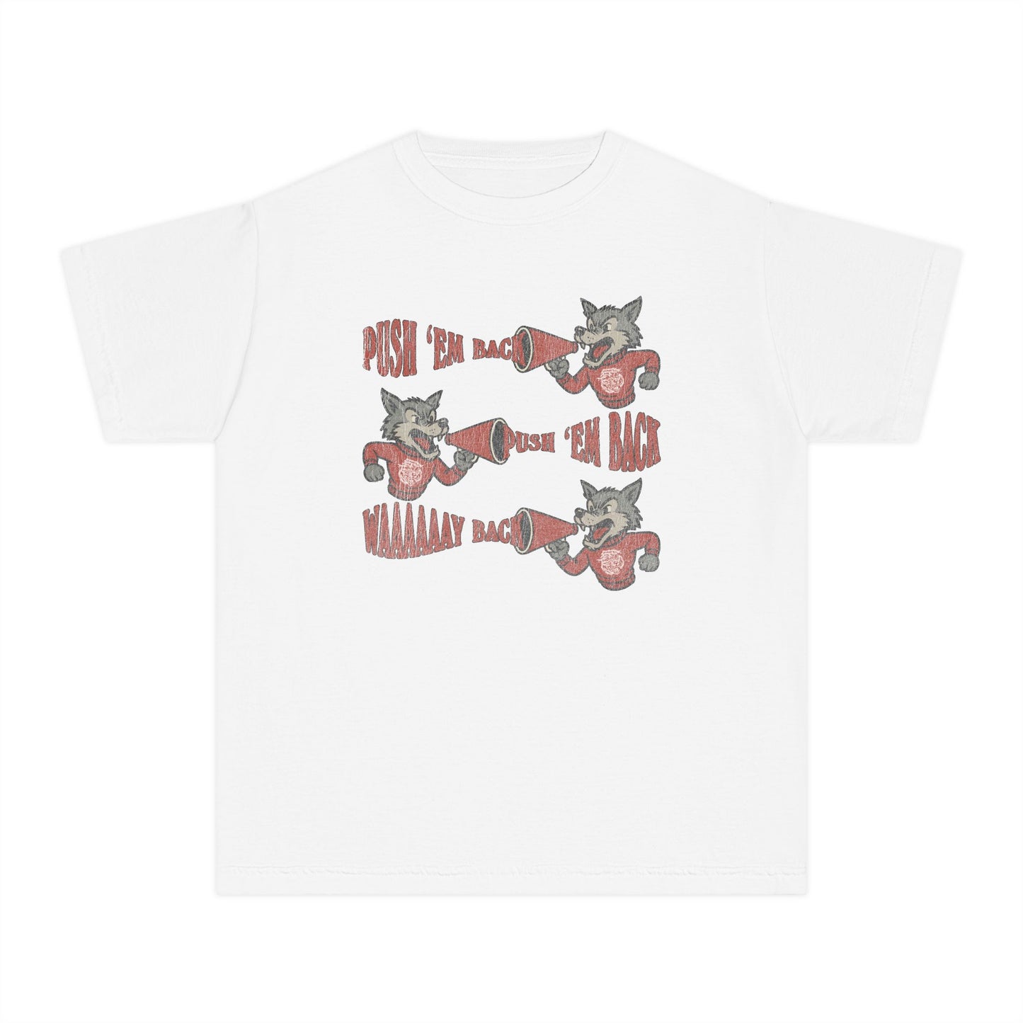 Push 'Em Back Youth Comfort Tee