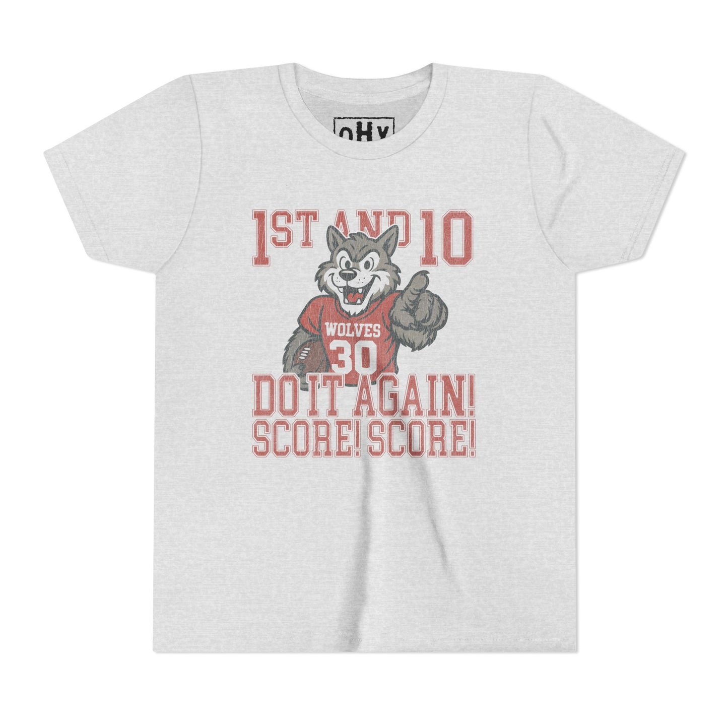 1st and 10 Youth Bella Tee