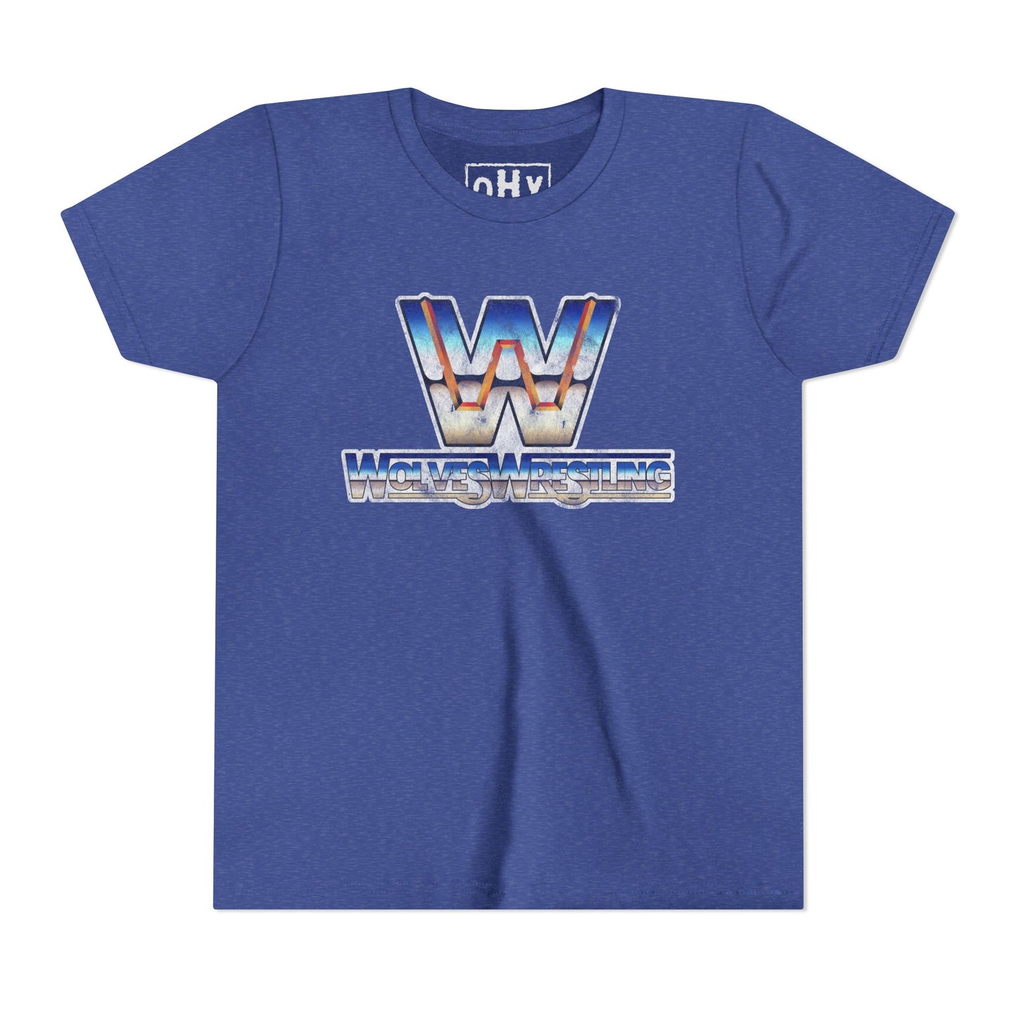 Wolves Wrestling 80s Youth Tee