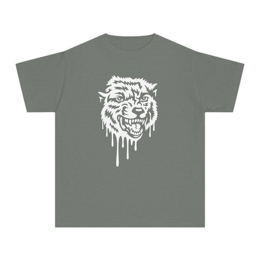 Drippy Wolf Youth Comfort Tee