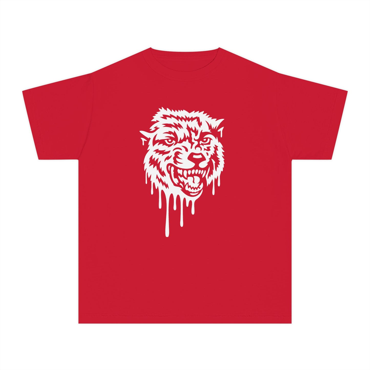 Drippy Wolf Youth Comfort Tee