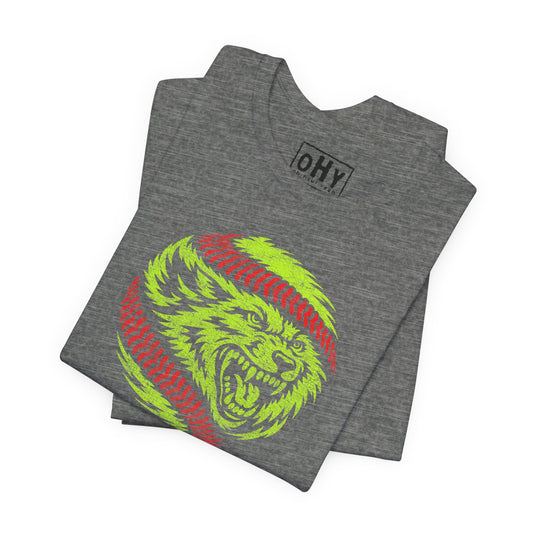 Wolf Softball Bella Tee