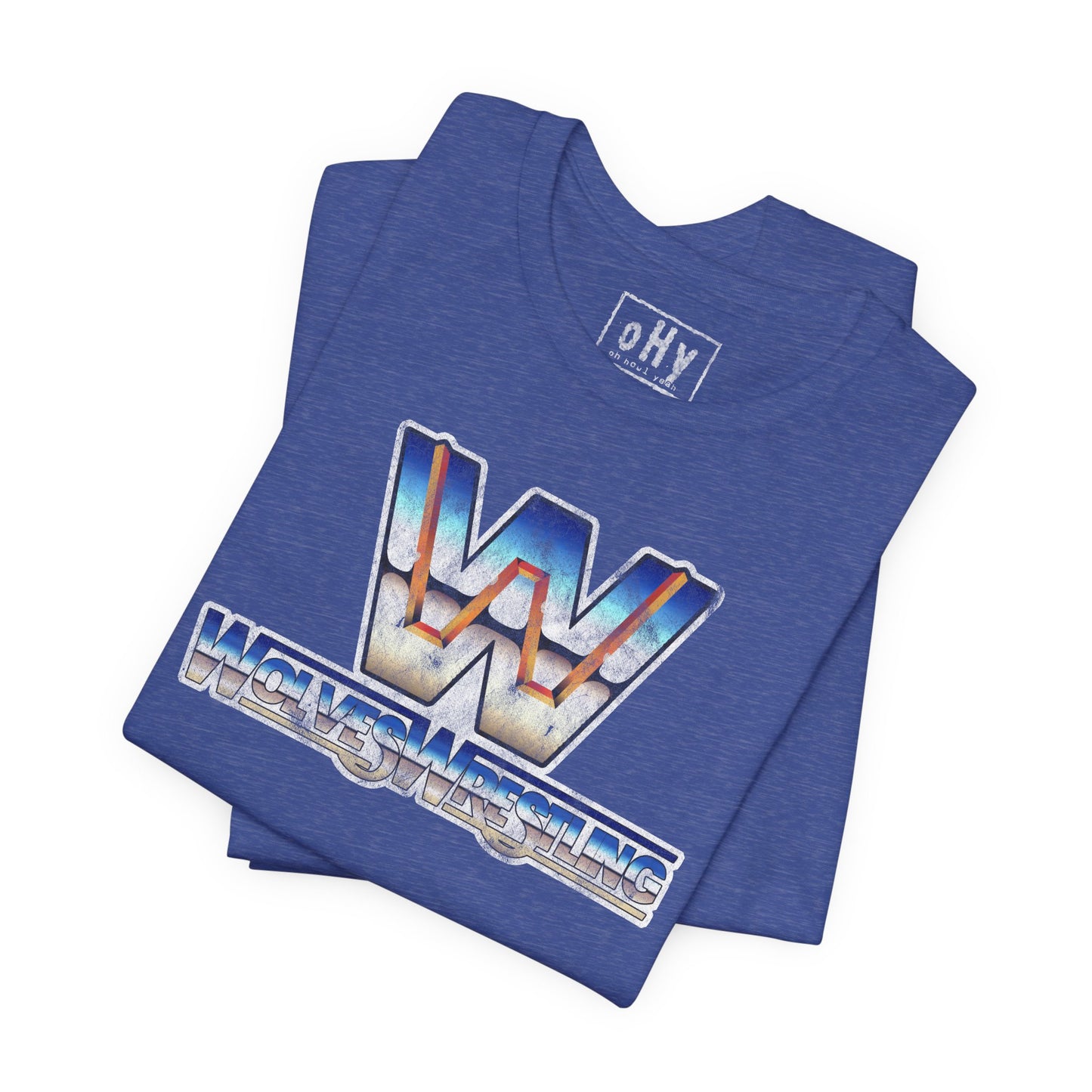 Wolves Wrestling 80s Tee
