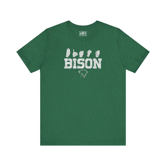 Spirit Fingers Bison Bella Tee