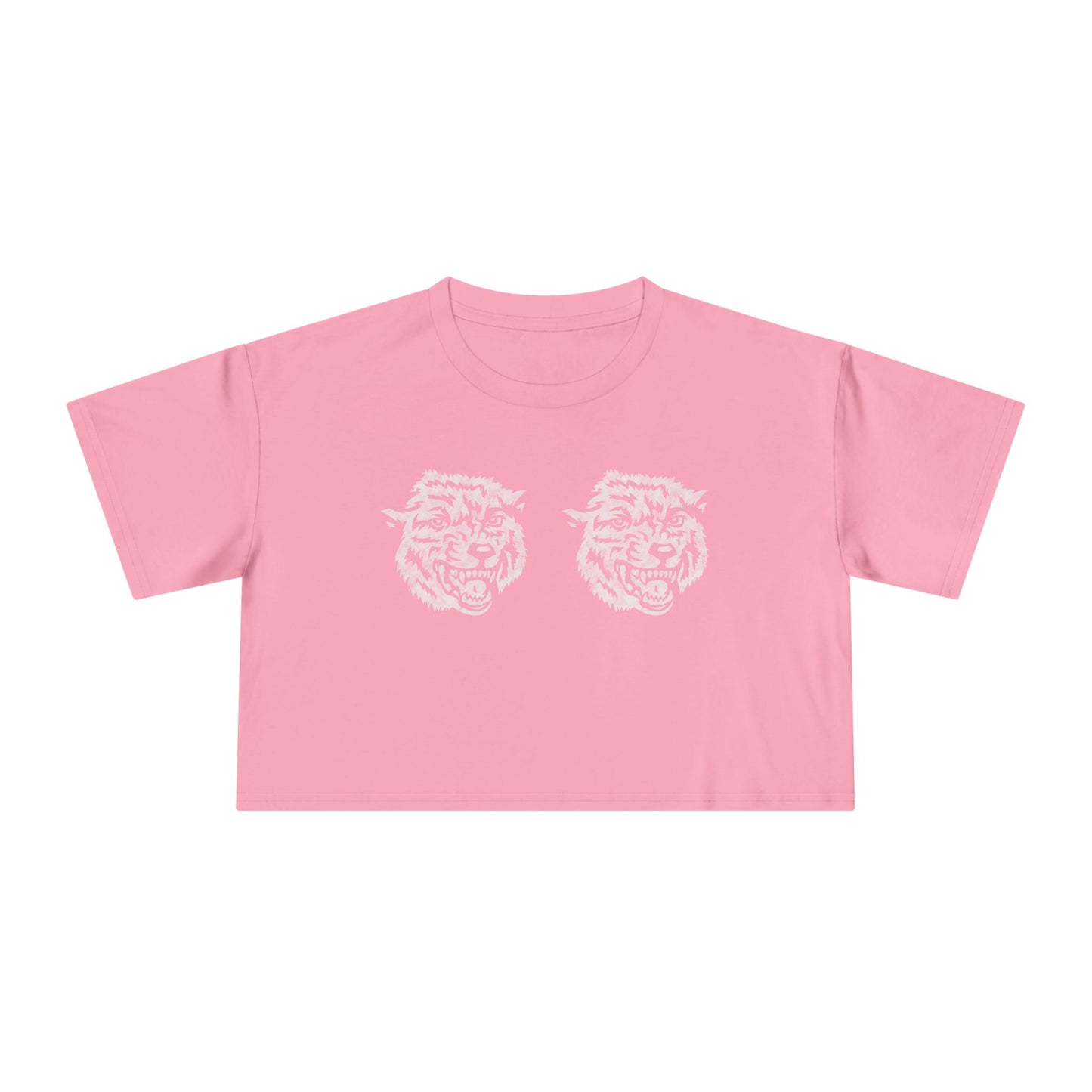 Double Wolf Crop Top