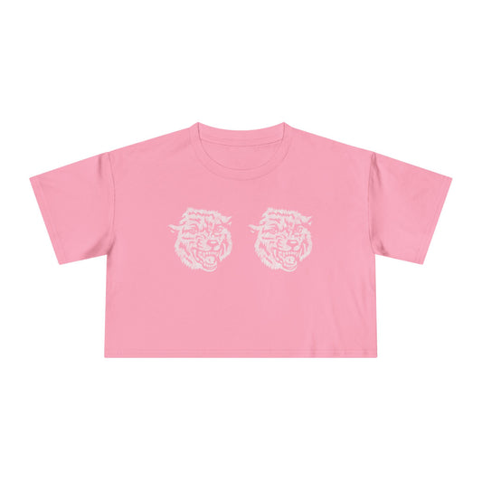 Double Wolf Crop Top