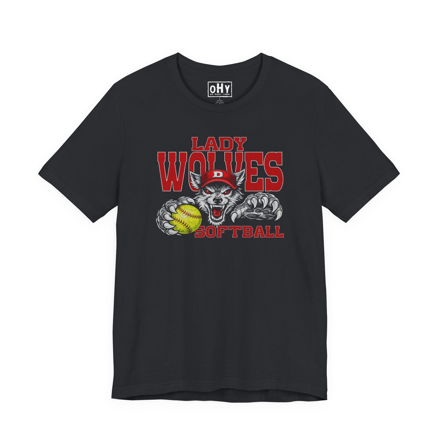 Lady Wolves Softball Bella Tee