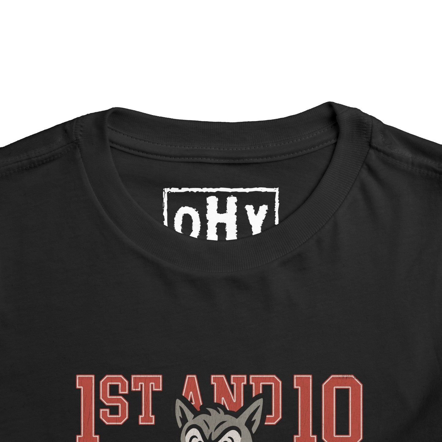 1st and 10 Toddler Tee