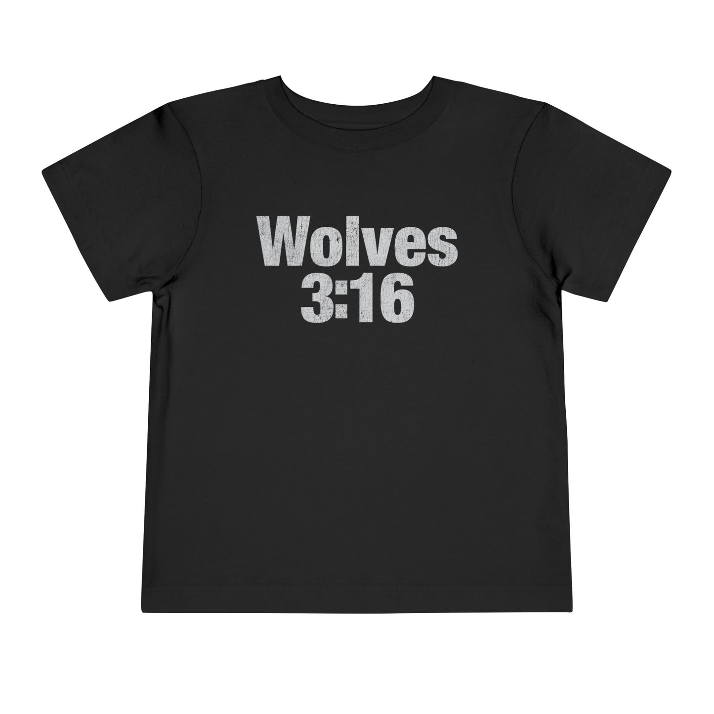Wolves 3:16 Toddler Tee