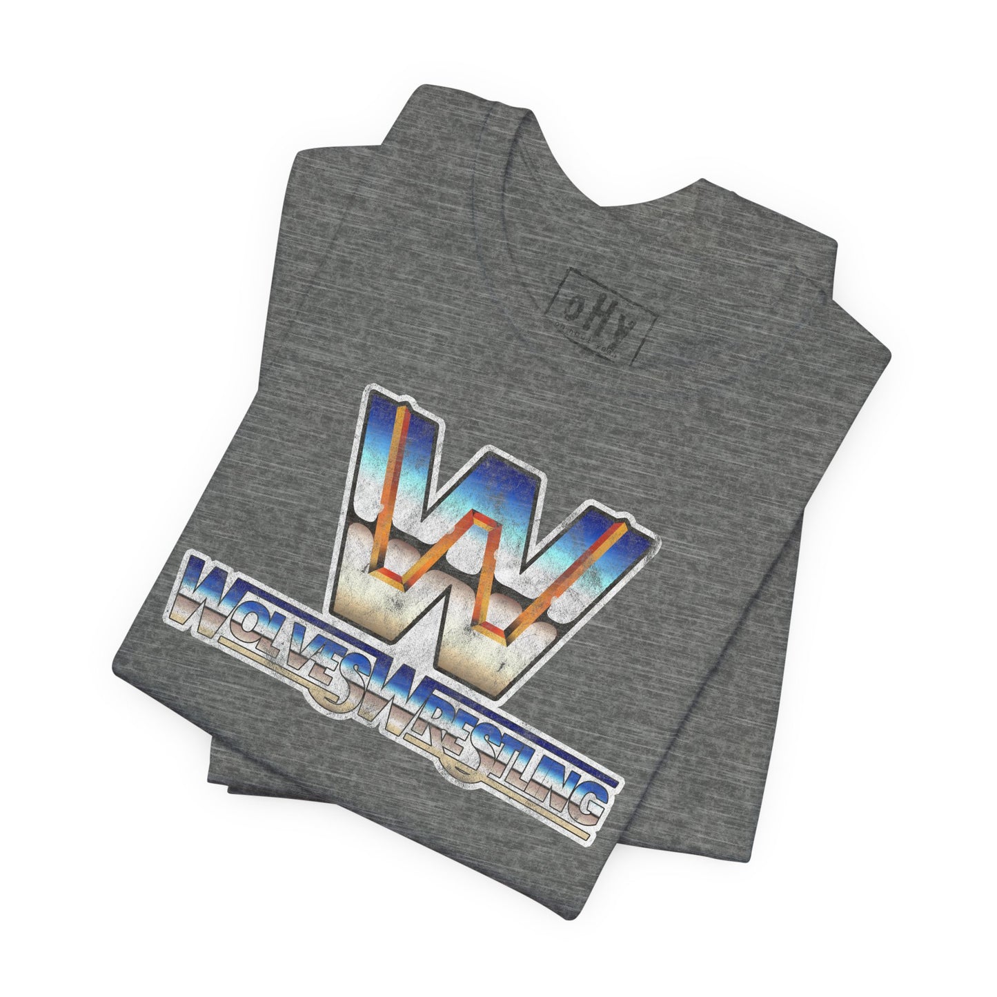 Wolves Wrestling 80s Tee