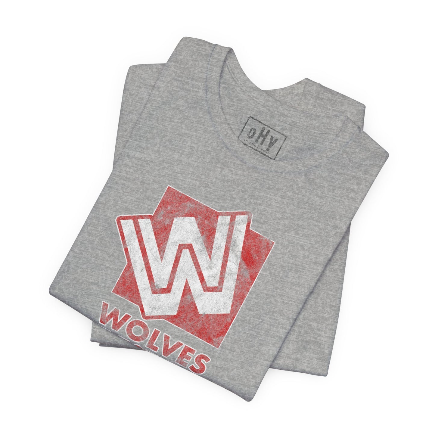 Wolves Wrestling 90s Tee
