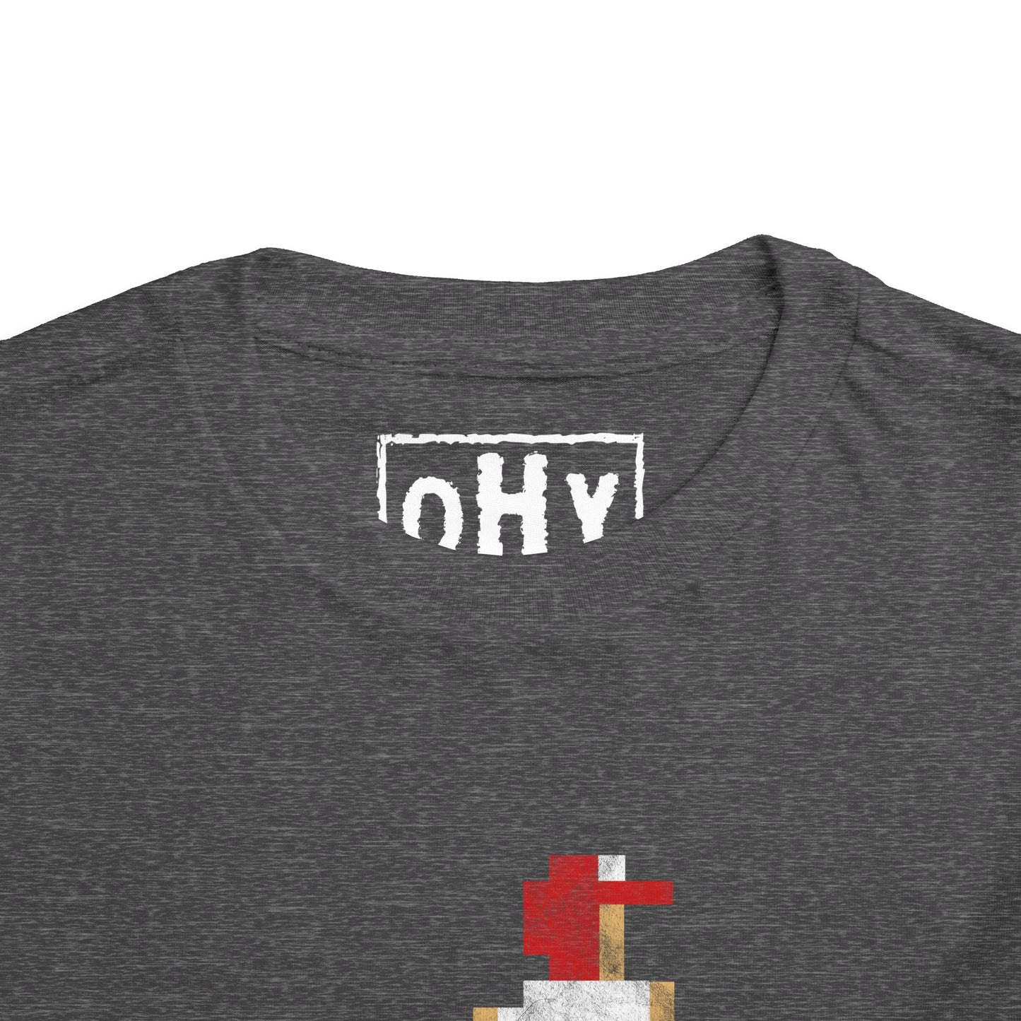 8 Bit Wolves Baseball Toddler Tee