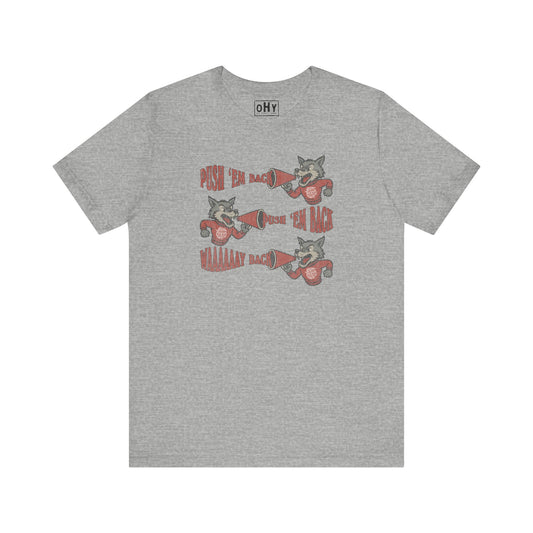 Push 'Em Back Bella Tee
