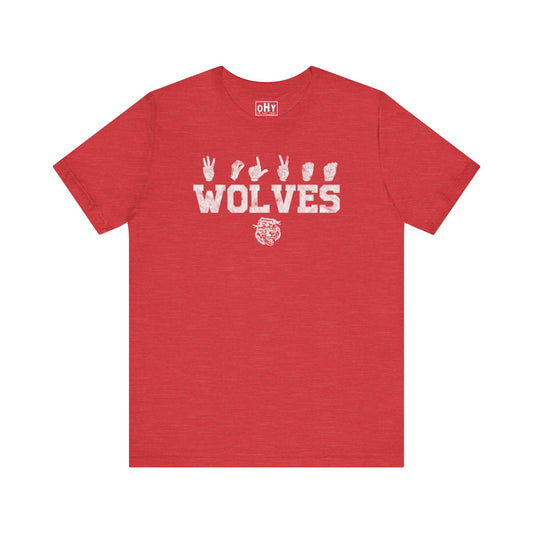 Spirit Fingers Wolves Bella Tee