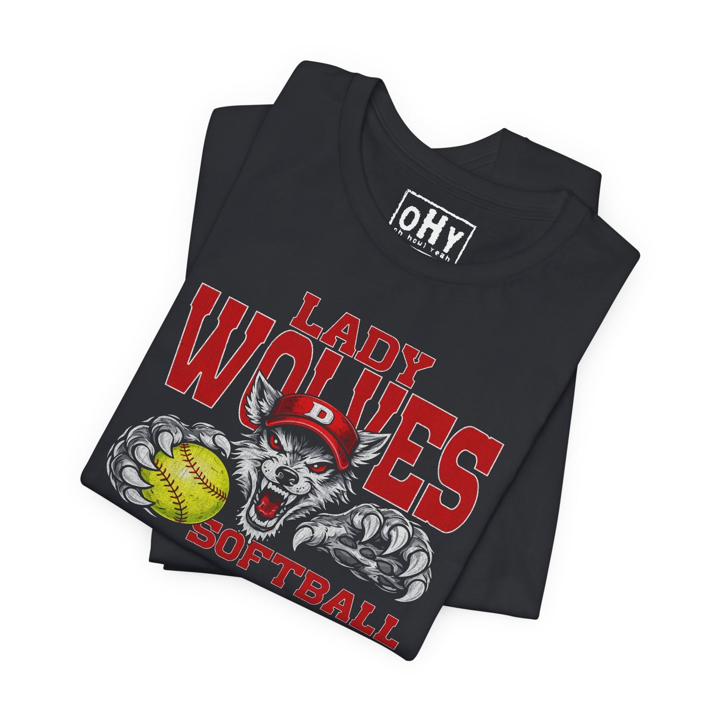 Lady Wolves Softball Bella Tee