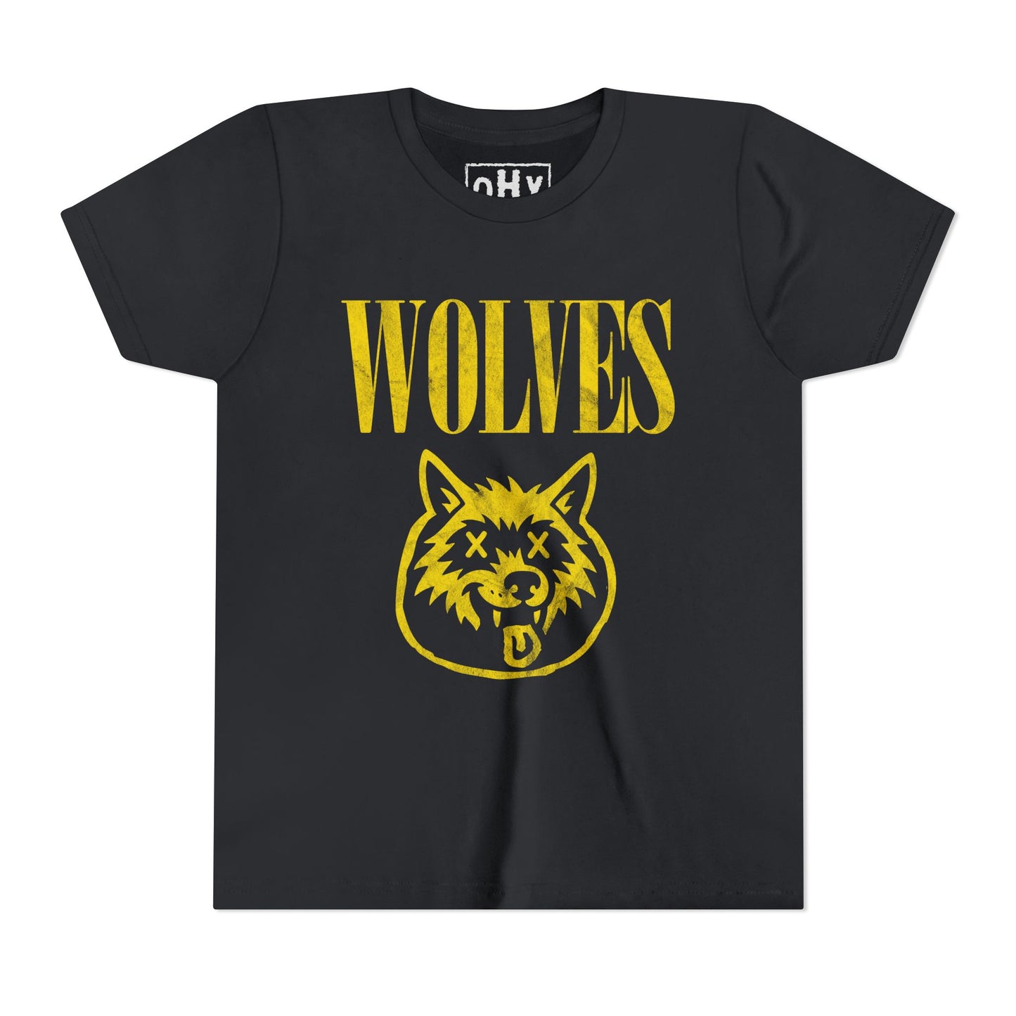 Wolves Happy Face Youth Tee