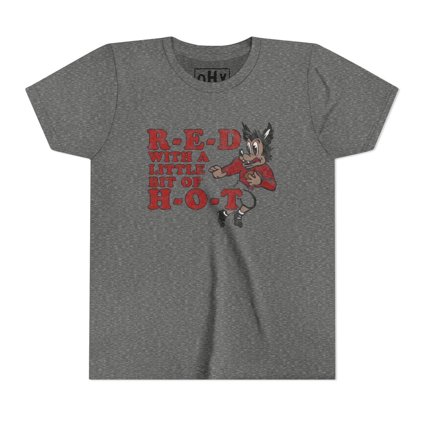 R-E-D H-O-T Youth Bella Tee