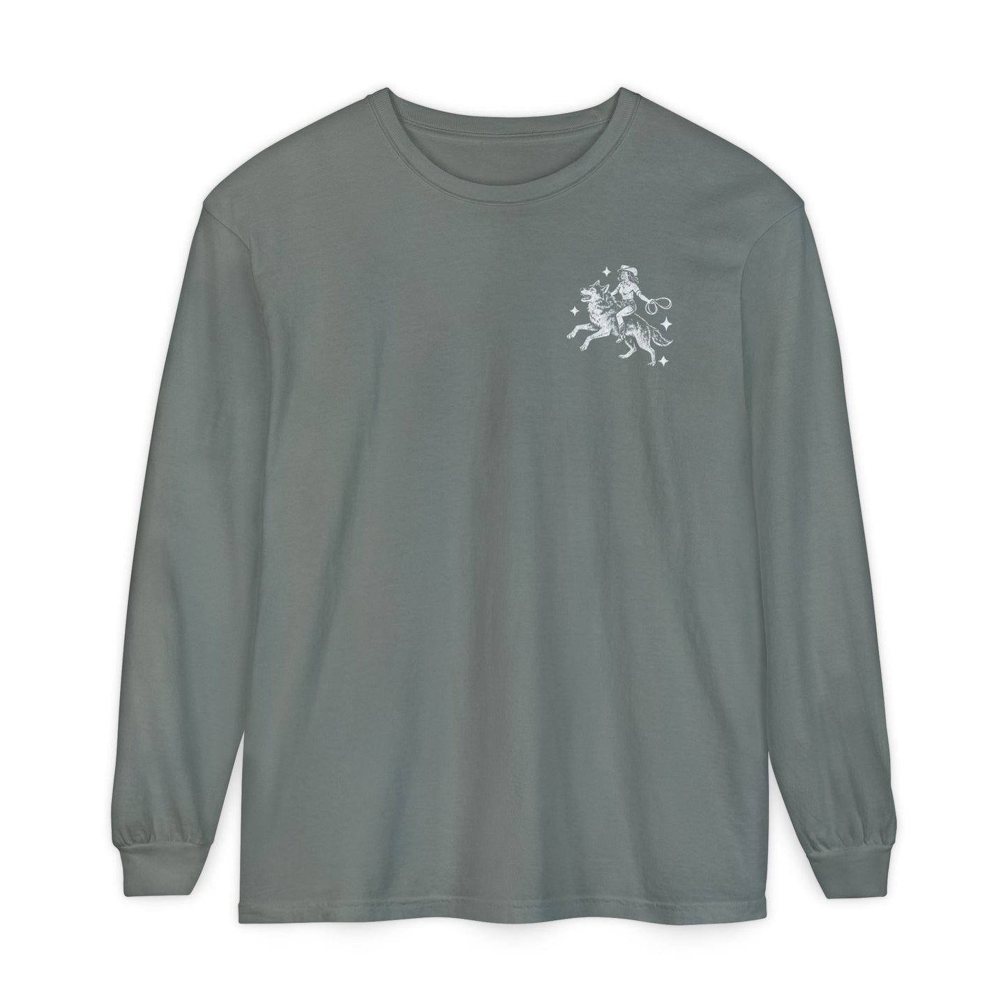 Pink Wolfy Club LS Comfort Tee