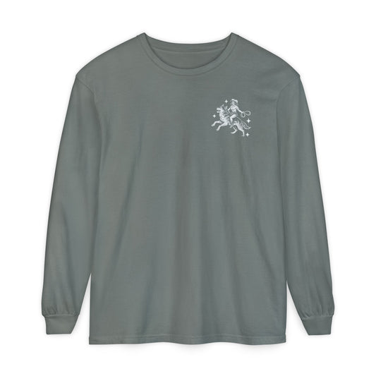 Pink Wolfy Club LS Comfort Tee