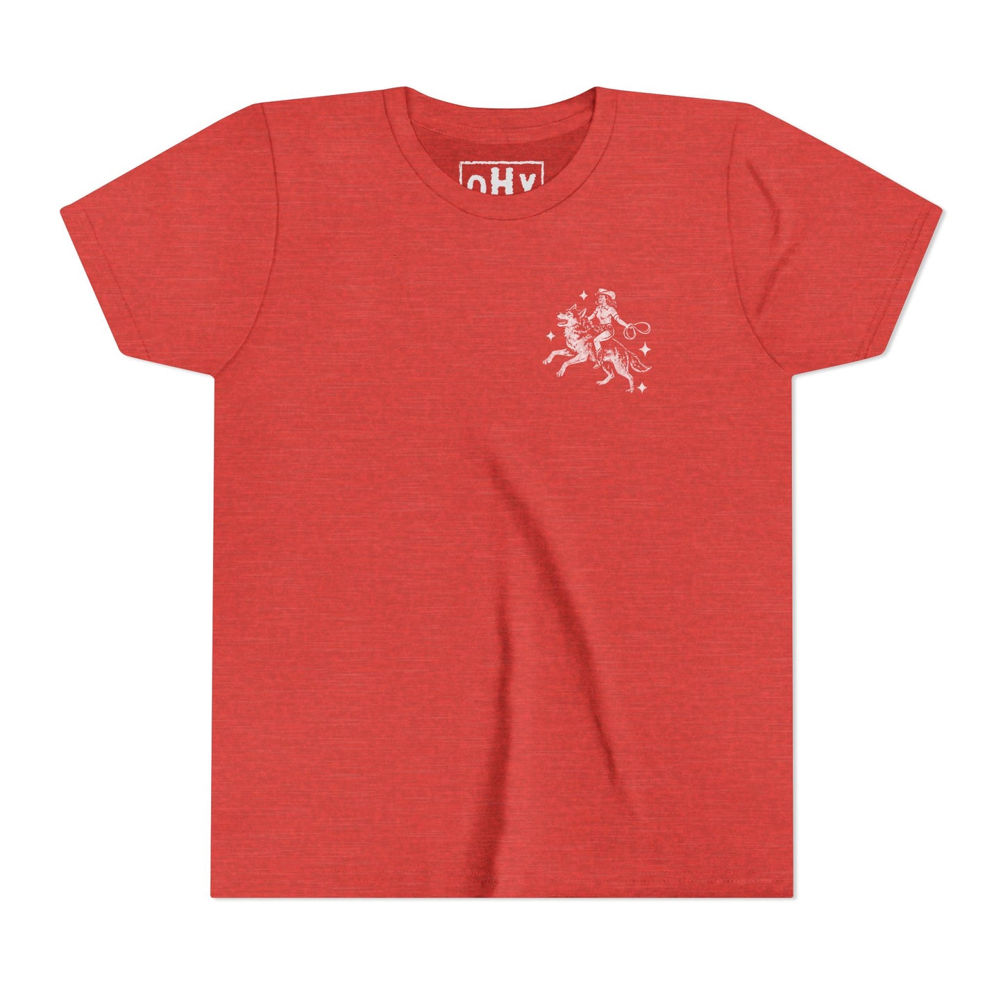Pink Wolfy Club Youth Tee