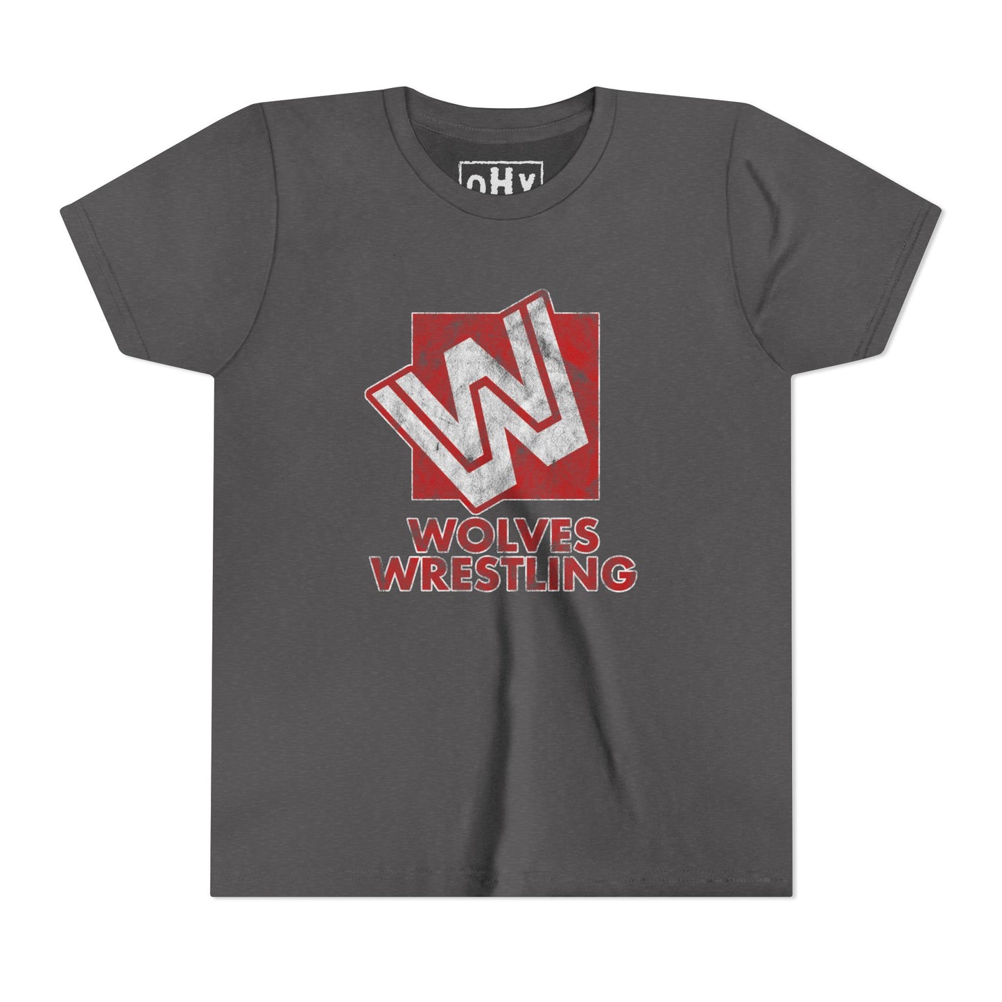 Wolves Wrestling 90s Youth Tee