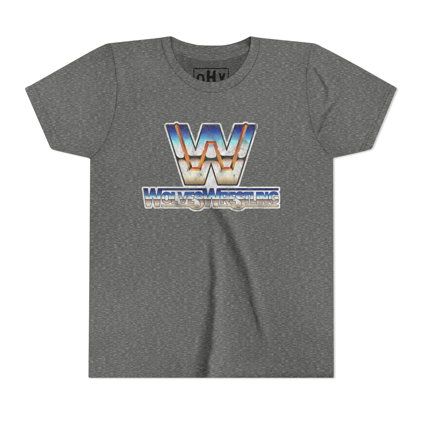 Wolves Wrestling 80s Youth Tee