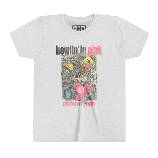 Howlin' in Pink Youth Tee