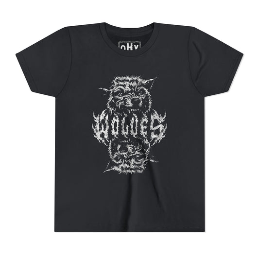 Wolves Metal Youth Tee