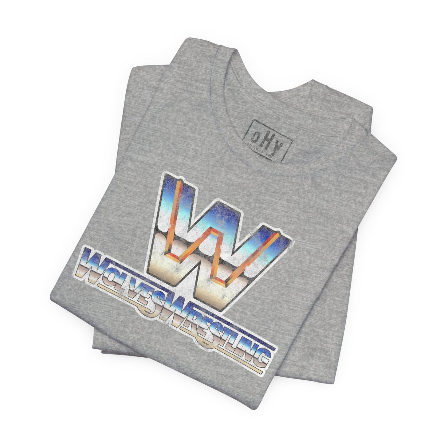 Wolves Wrestling 80s Tee