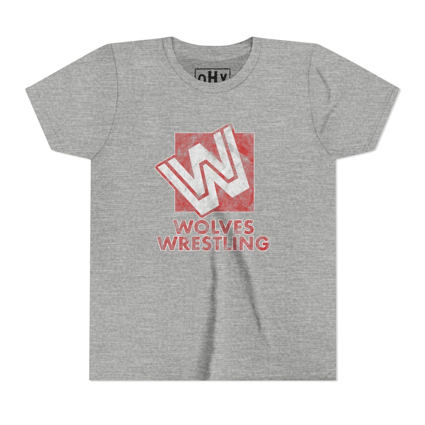Wolves Wrestling 90s Youth Tee