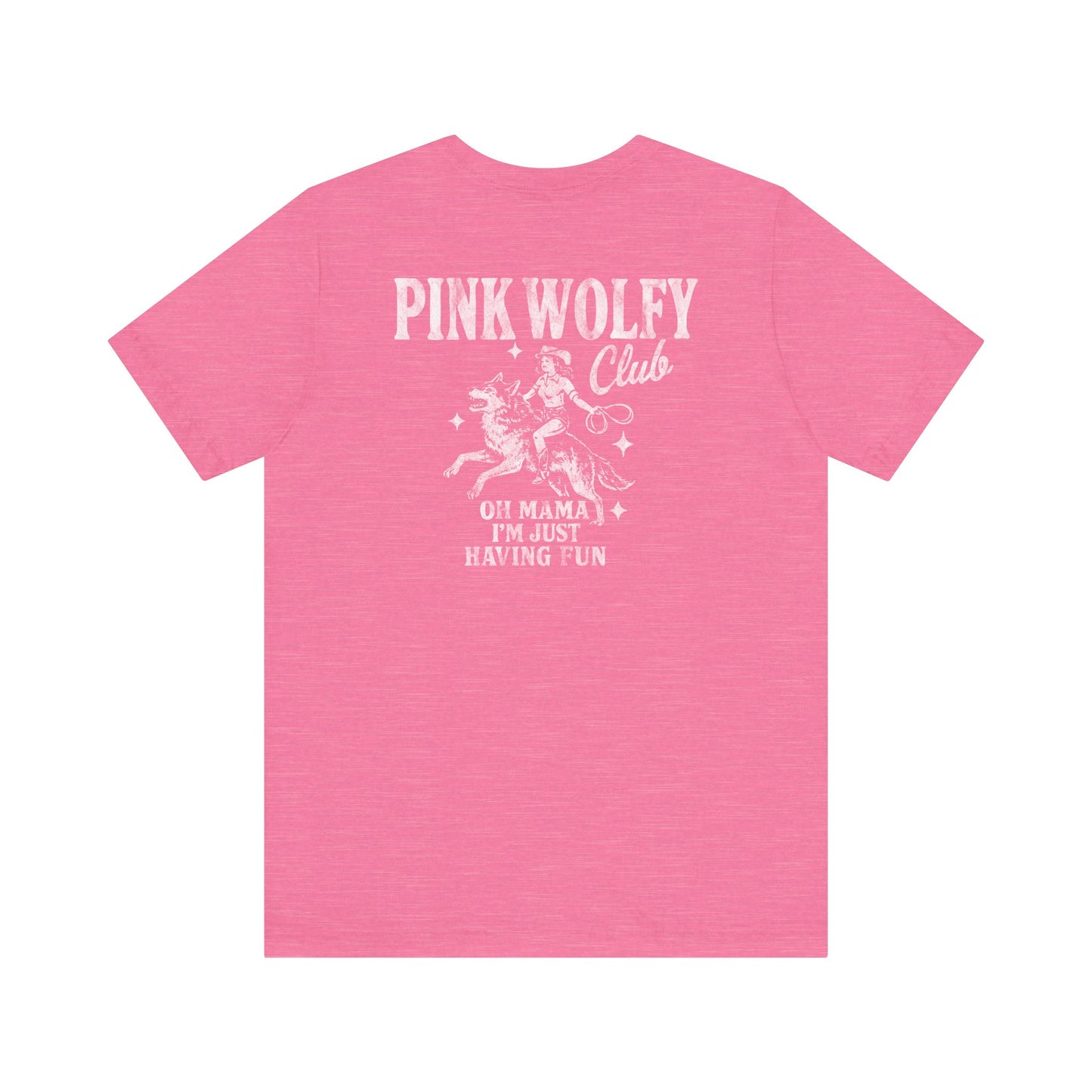Pink Wolfy Club Bella Tee