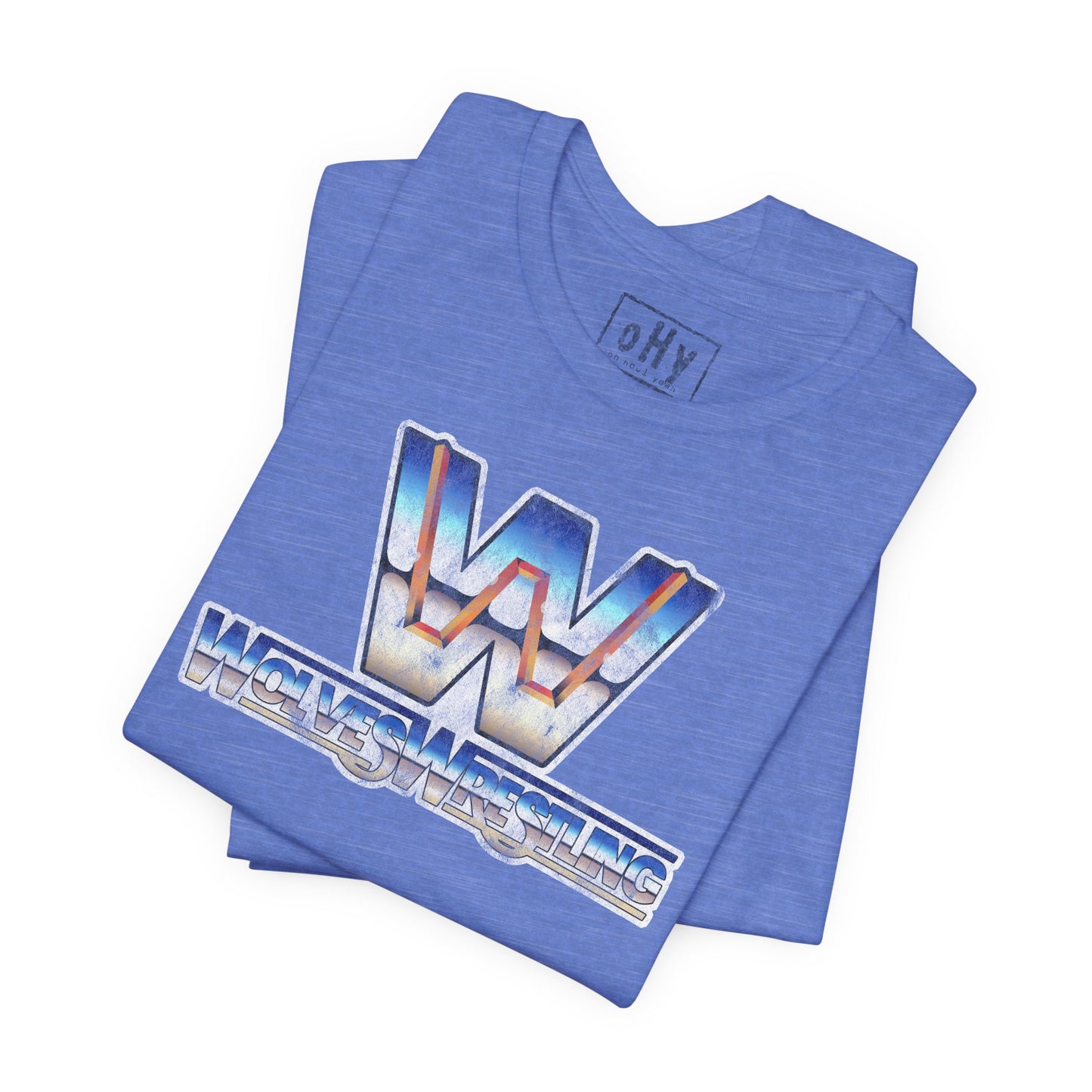 Wolves Wrestling 80s Tee
