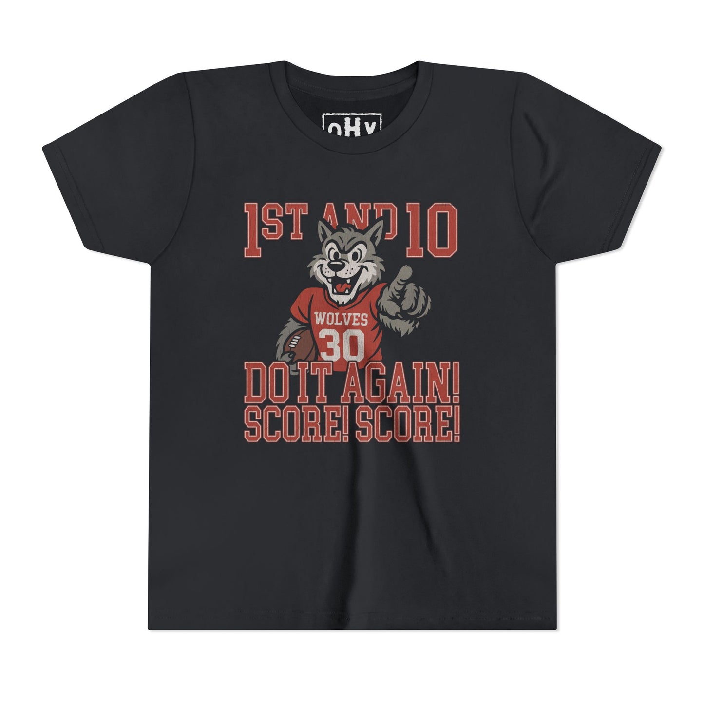 1st and 10 Youth Bella Tee