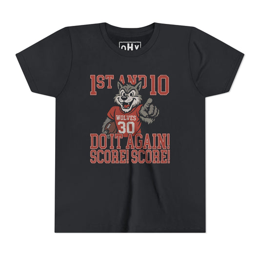 1st and 10 Youth Bella Tee