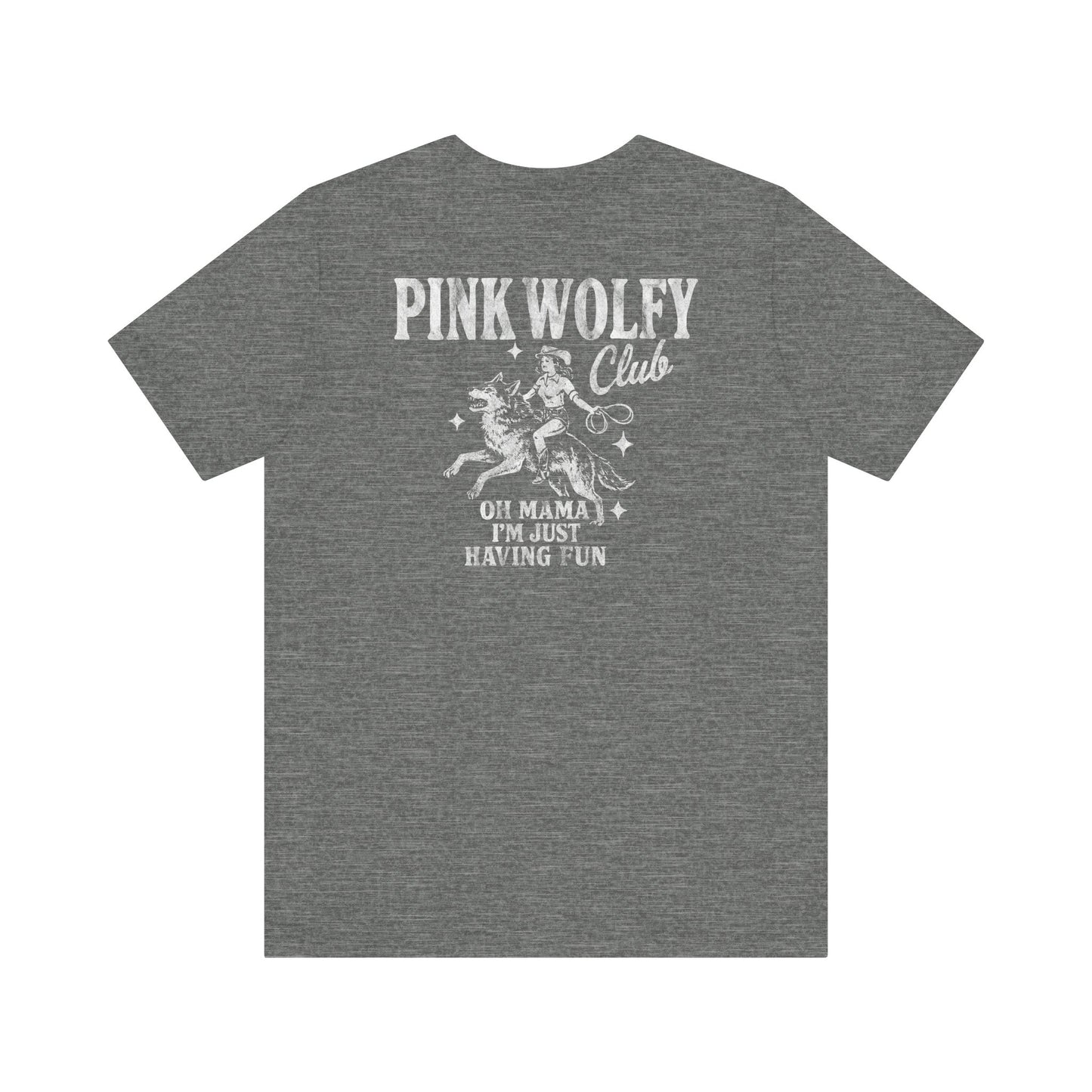 Pink Wolfy Club Bella Tee