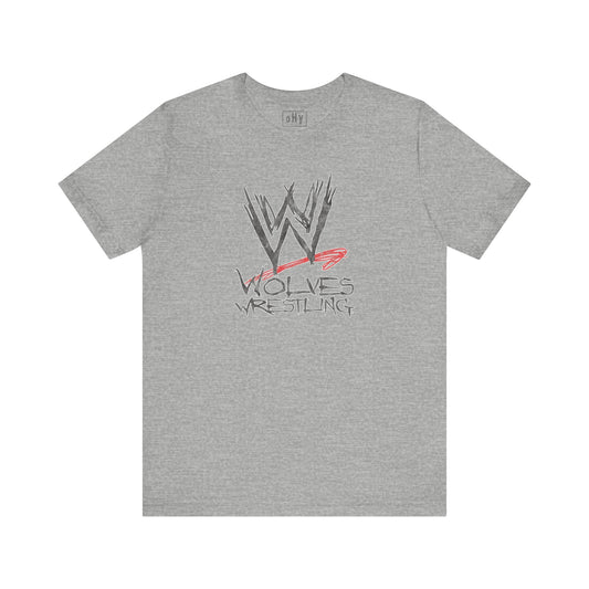 Wolves Wrestling 00s Tee