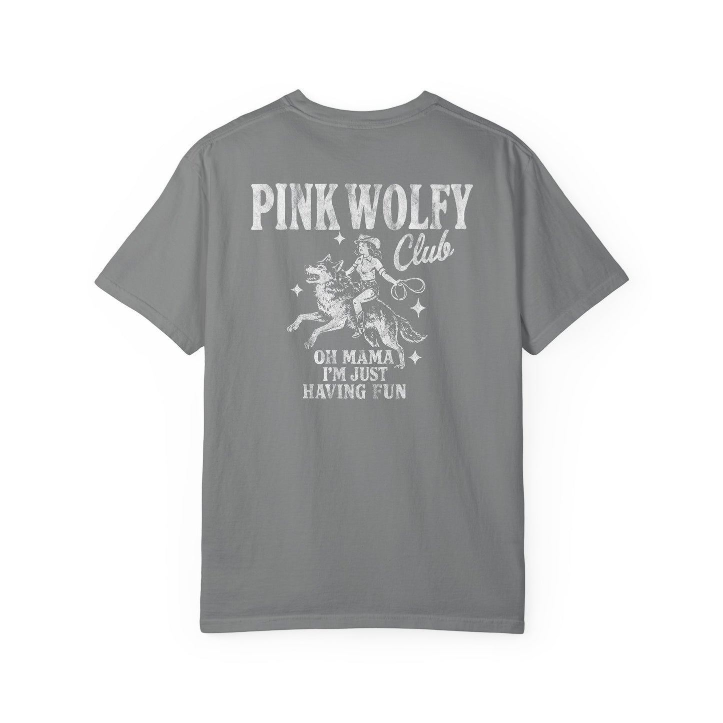 Pink Wolfy Club Comfort Tee