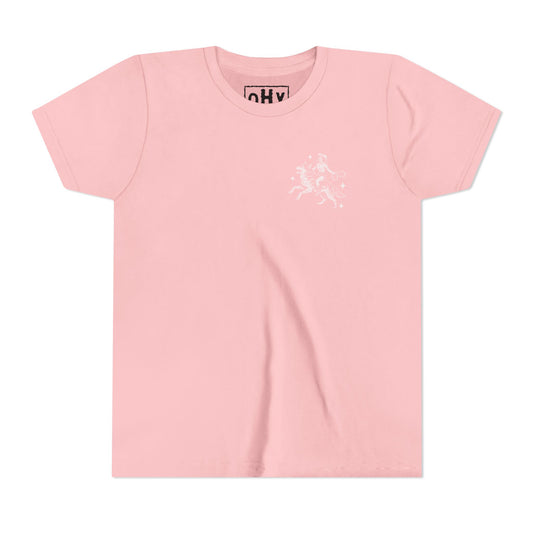 Pink Wolfy Club Youth Tee